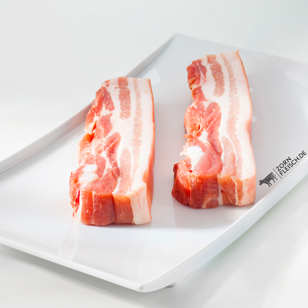 Schweinebauch 2 x ca. 150g - natur BESH